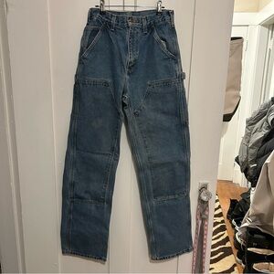 Vintage Carhartt double knee jeans 28x34